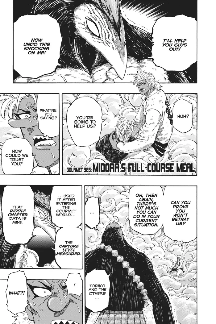 Toriko Chapter 385 image 01_optimized